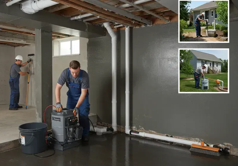 Basement Waterproofing and Flood Prevention process in Slater-Marietta, SC